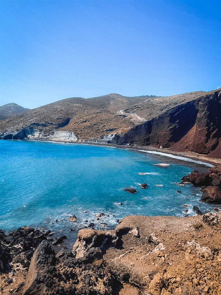 Red Sand Beach: Must see for 1 day in Santorini