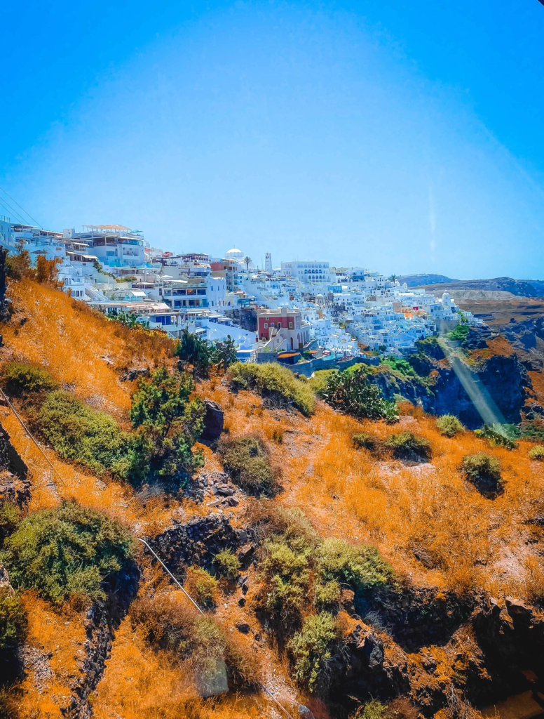 Old Port of Fira - Starting Point of Santorini Volcano Tour