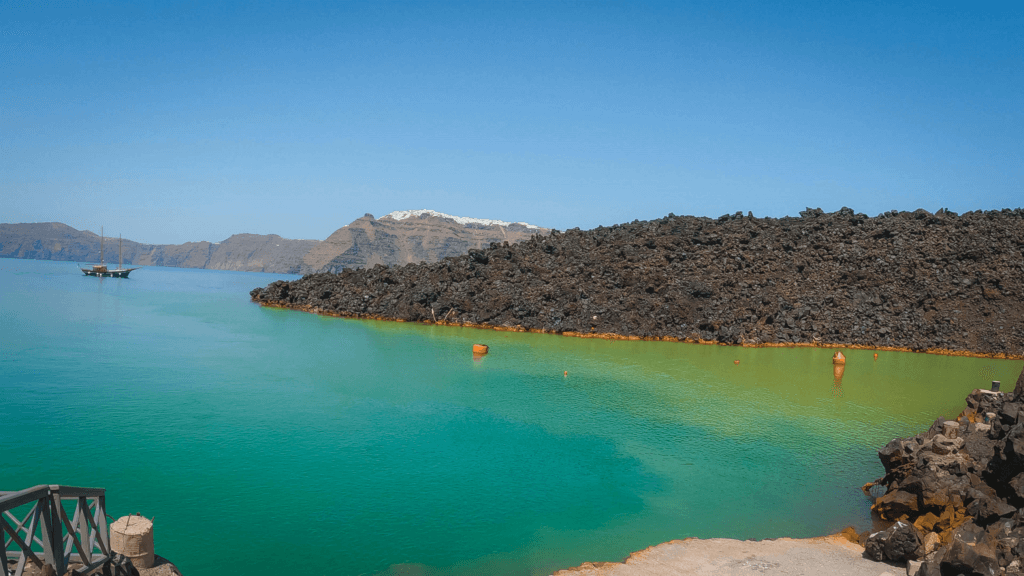 Nea Kameni - Santorini Volcano Tour